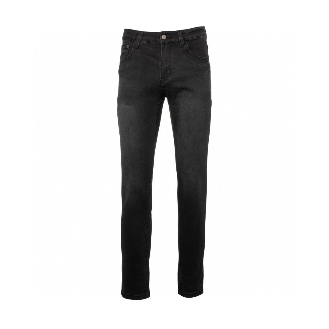 Balenciaga Jeans Straight-Leg Logo — 3209011CPZC
