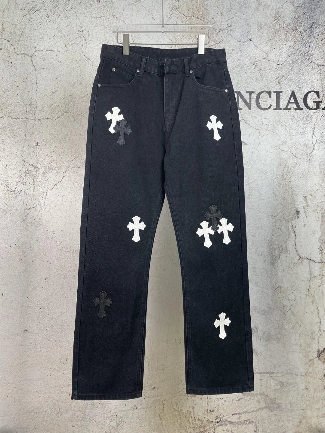 Amexnocap&Chrome Hearts Jeans