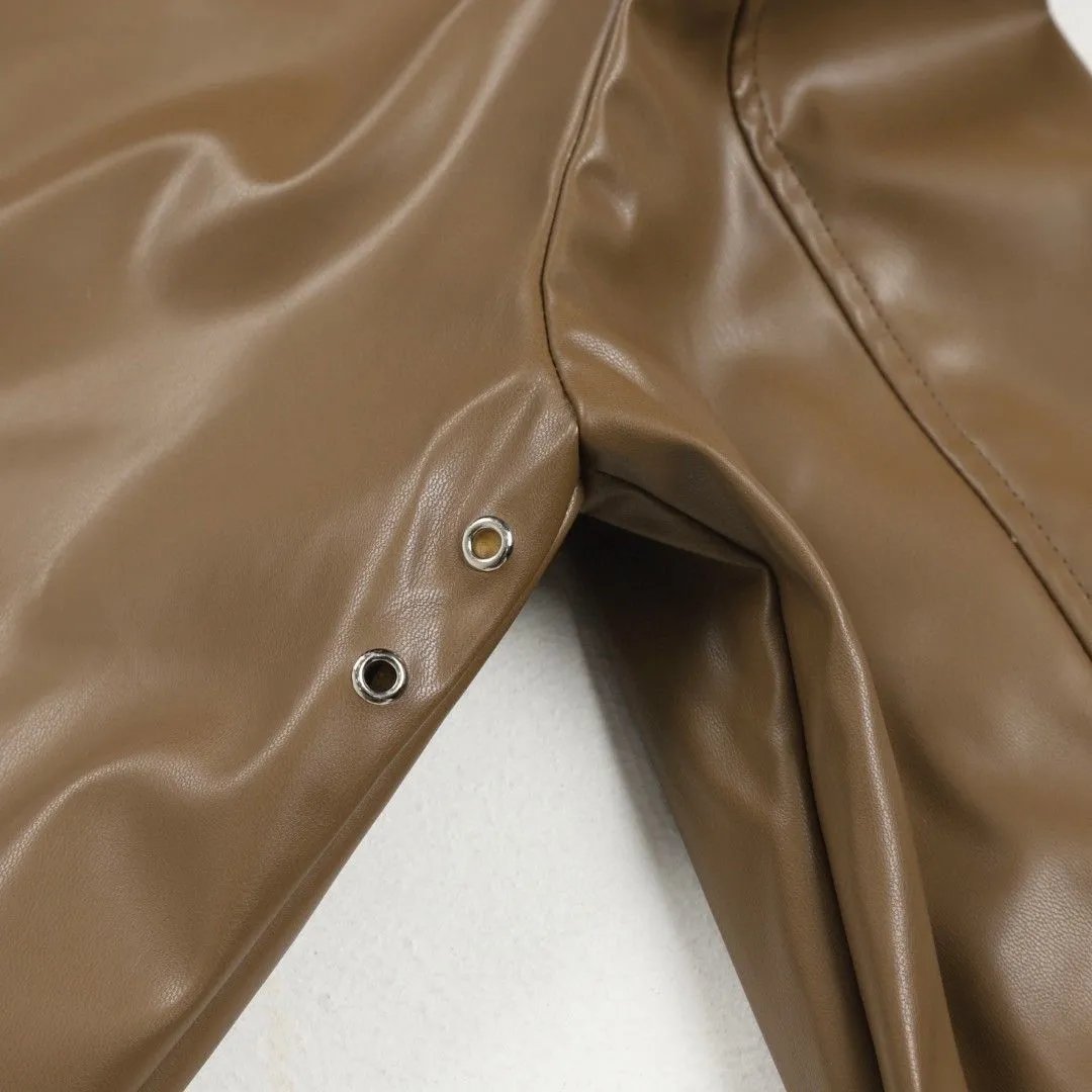 Polo Ralph Lauren Leather Jacket Black - 15
