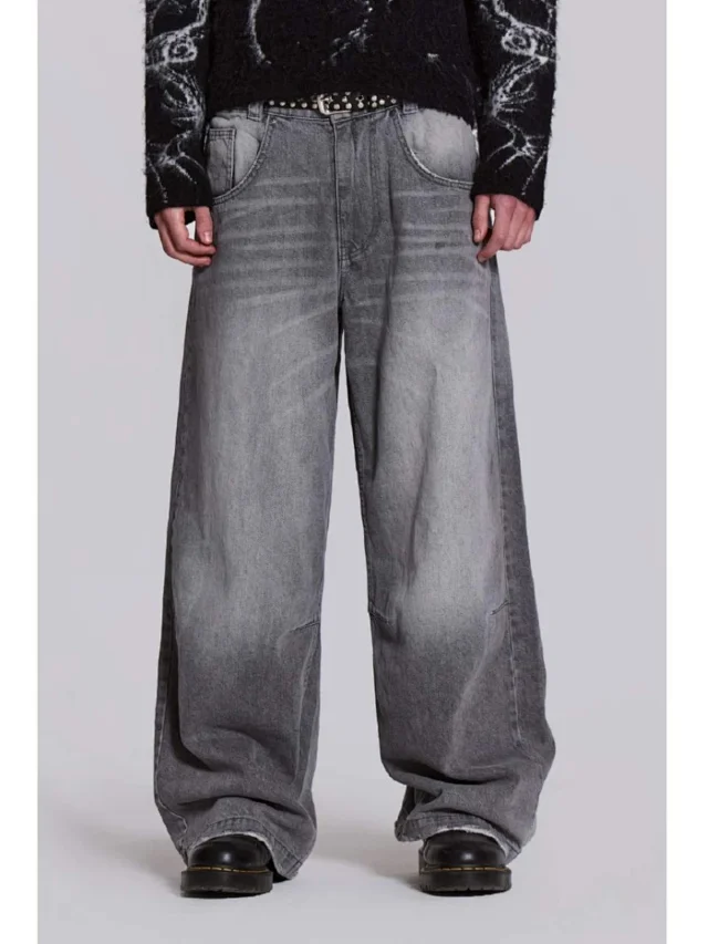 Jaded London Jeans Colossus Fit wide-leg product detail image 2