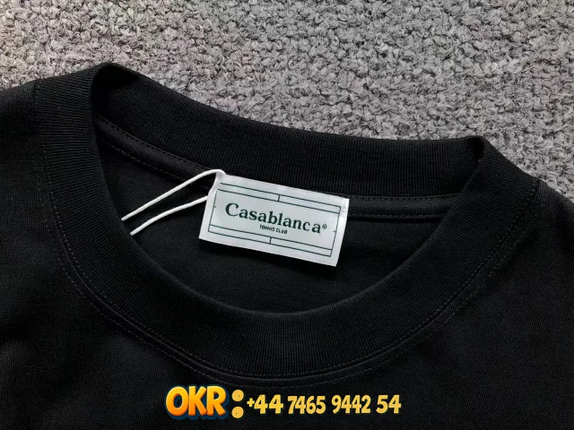 Casablanca T-Shirts Tennis Club Chest Graphic product detail image 6