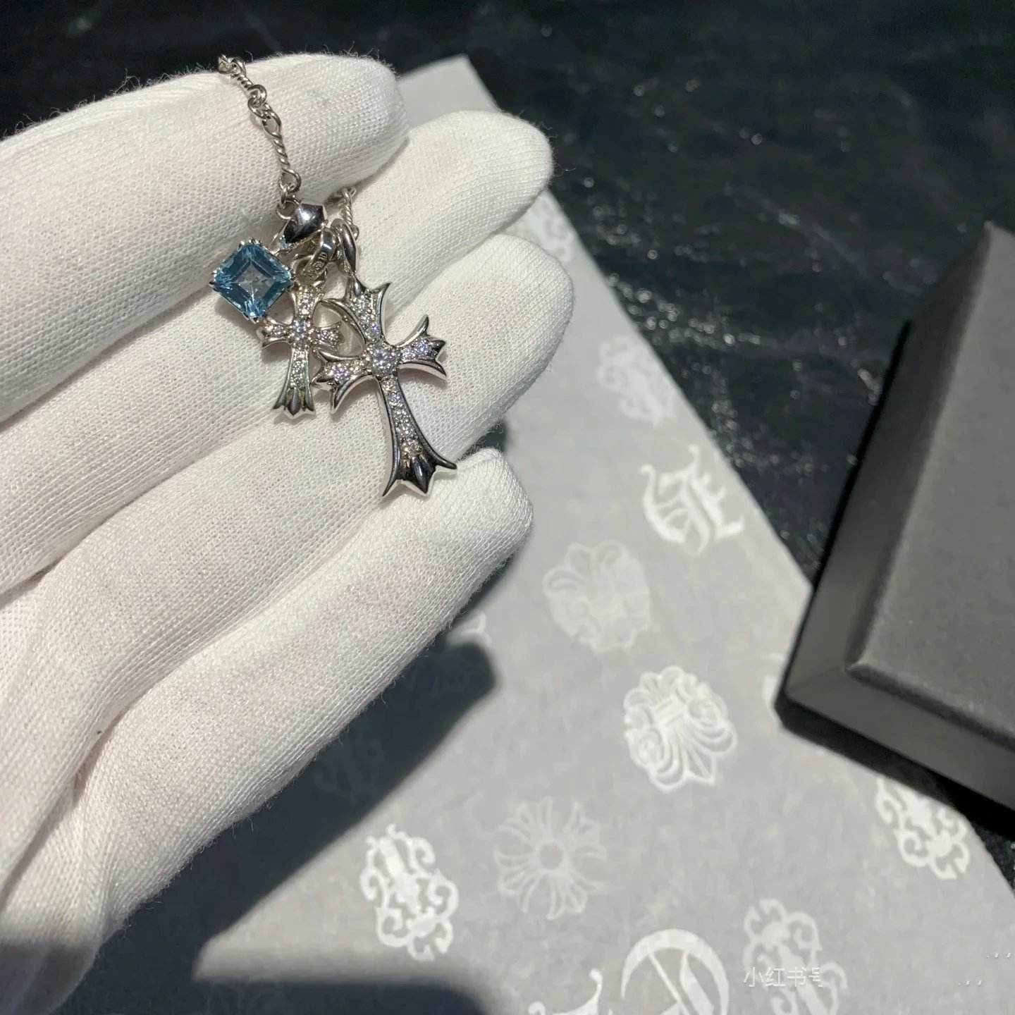 High-Quality White Gold s925Sterling