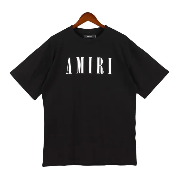 Amiri Hollywood Logo T-Shirt Aqua - 14