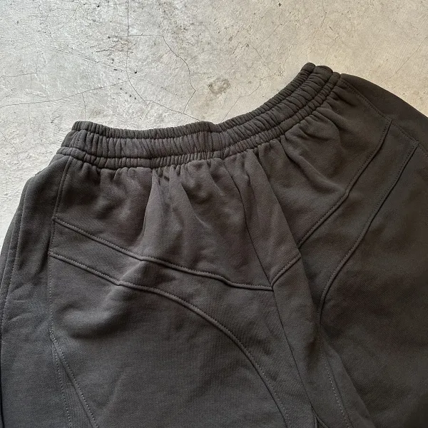 Design Technical Shorts Black with Reflective Stripes - 10