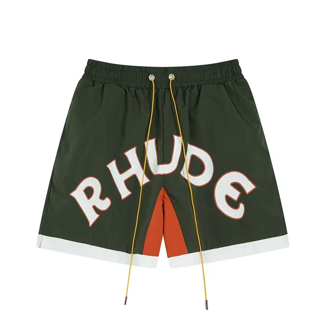 Unbranded Shorts Color-block drawstring with graphic print product detail image 25