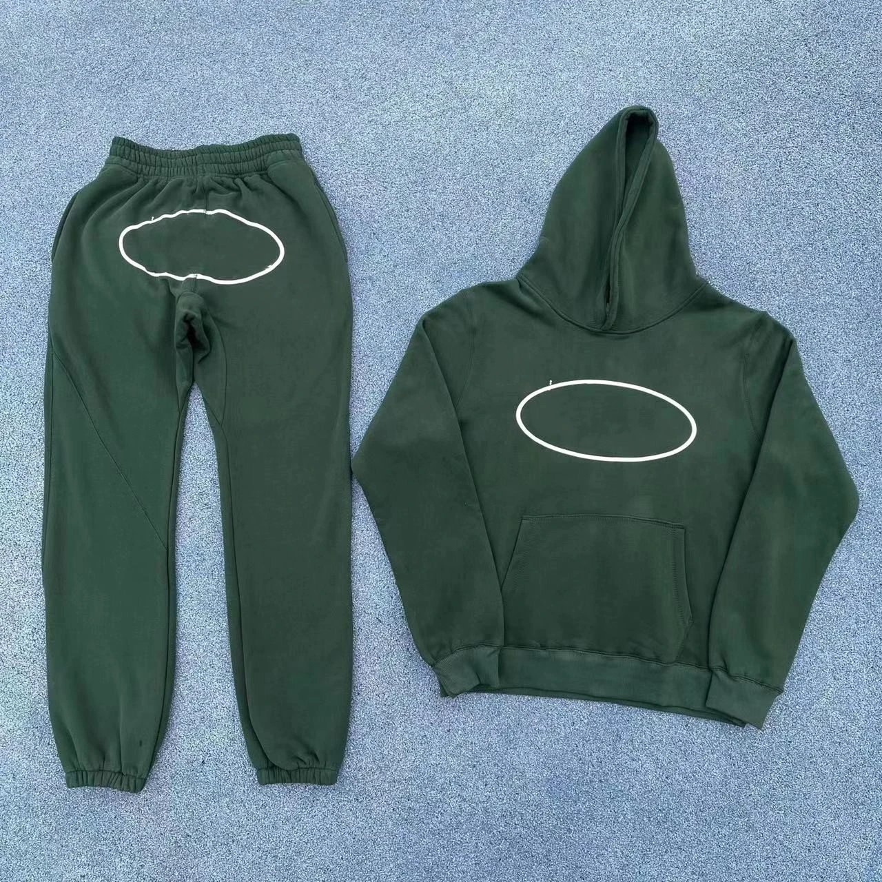 Green sailing Suit (hoodie + sweatpants)