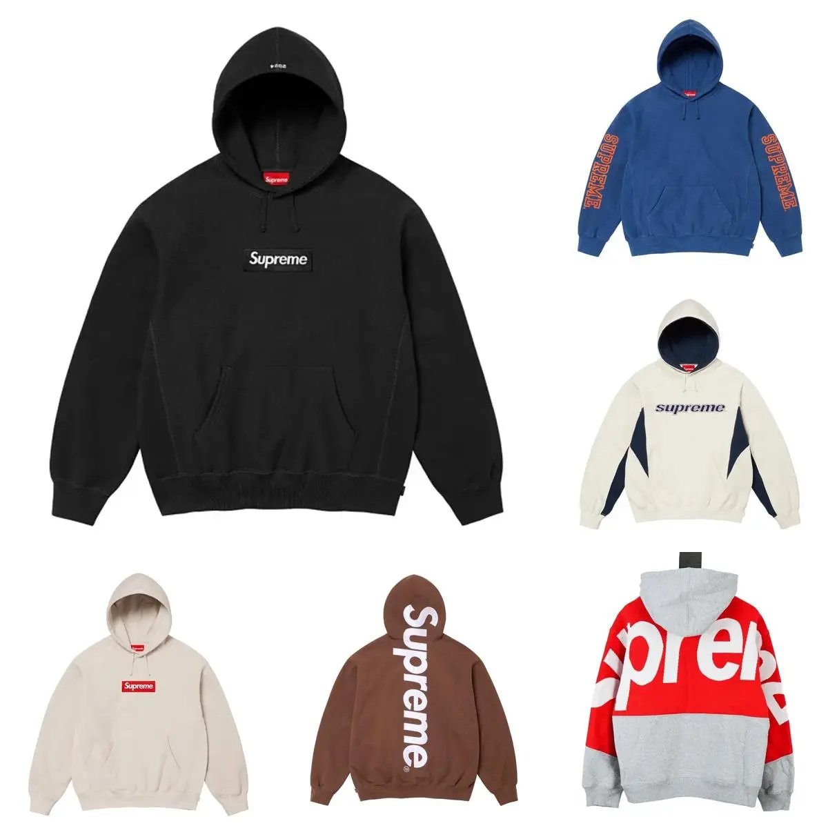 Letter Print Fleece Hoodie