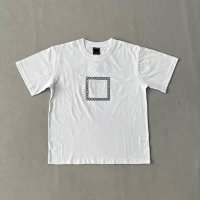 "sun roll ""White square"" short sleeve