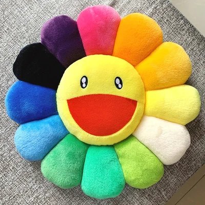 Colorful yellow face