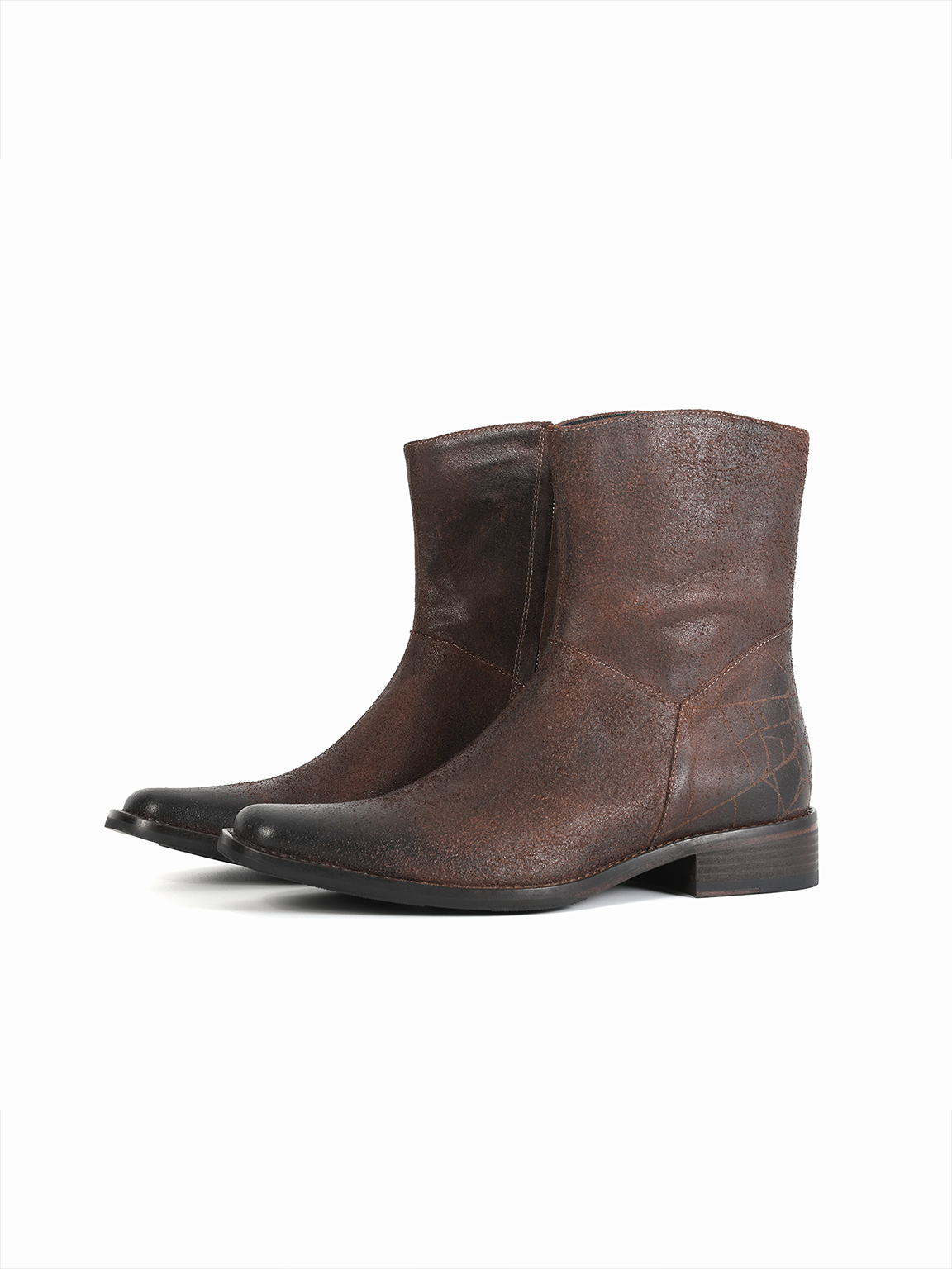 Mosen Noe 'Texan Boots' Distressed Leather · 4