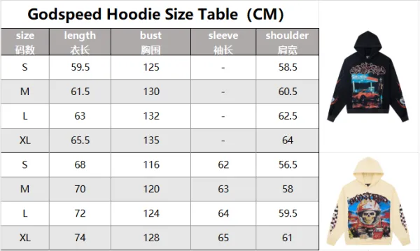 Godspeed x GRA Helmet Graphic Black Hoodie - 4