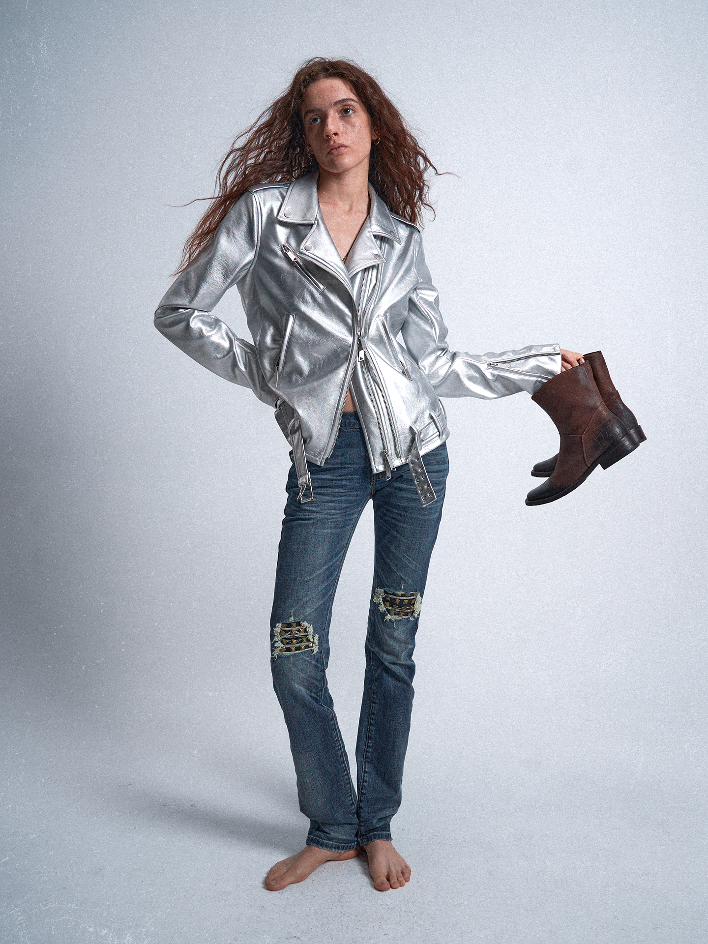 Mosen Noe 'Texan Boots' Distressed Leather · 5