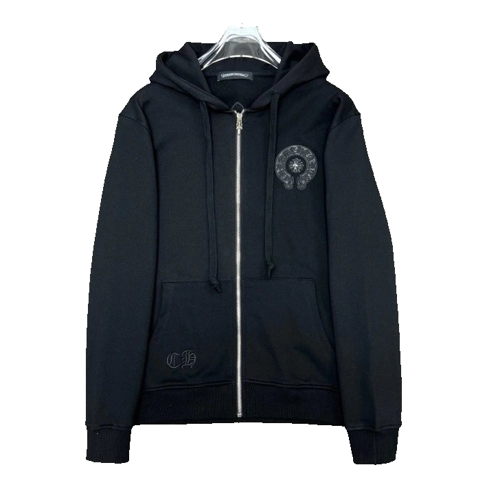 High Quality Cross Zipper Hoodie 1