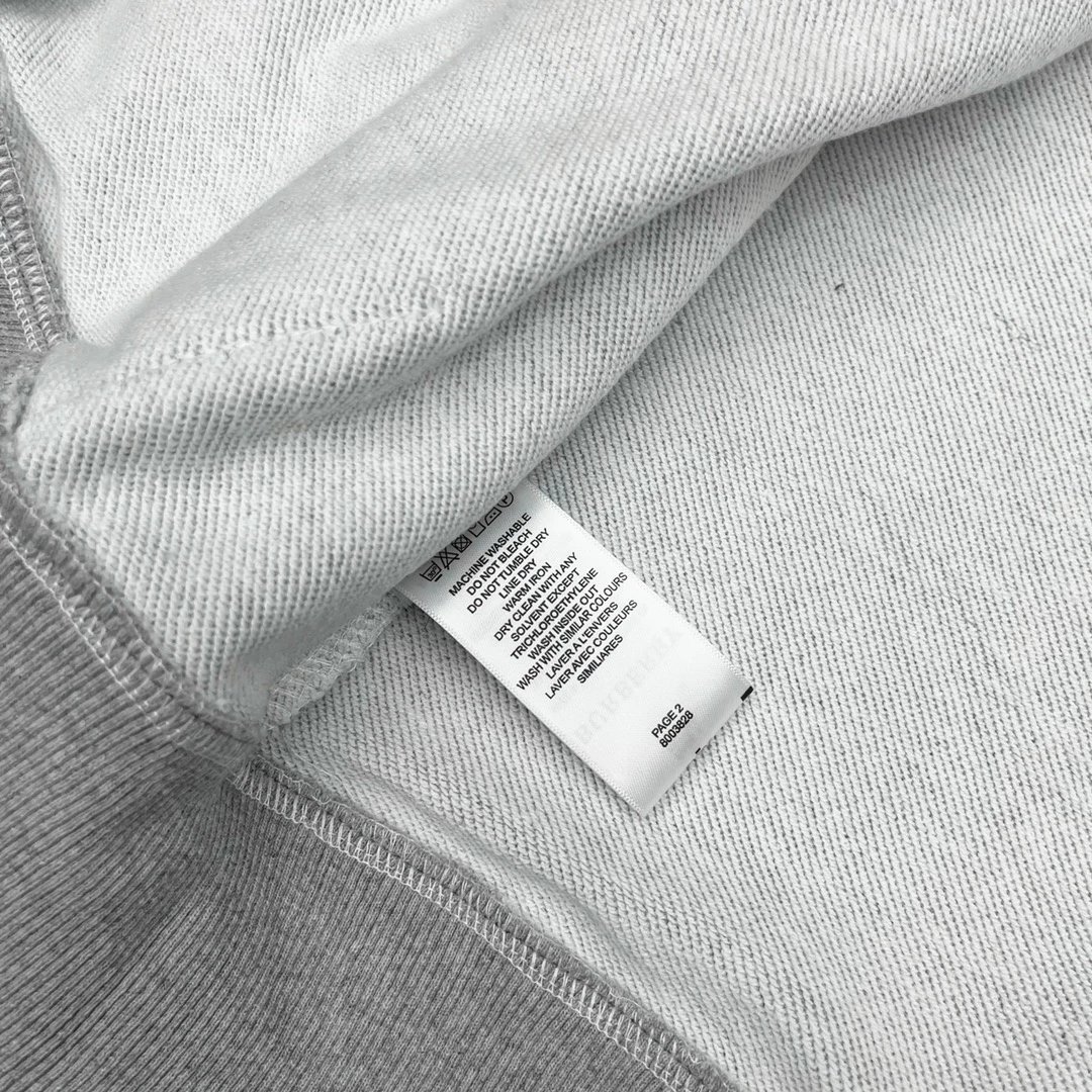 Burberry Hoodies & Sweatshirts Zip-Up Hooded Sweatshirt with Equestrian Knight Logo image 13