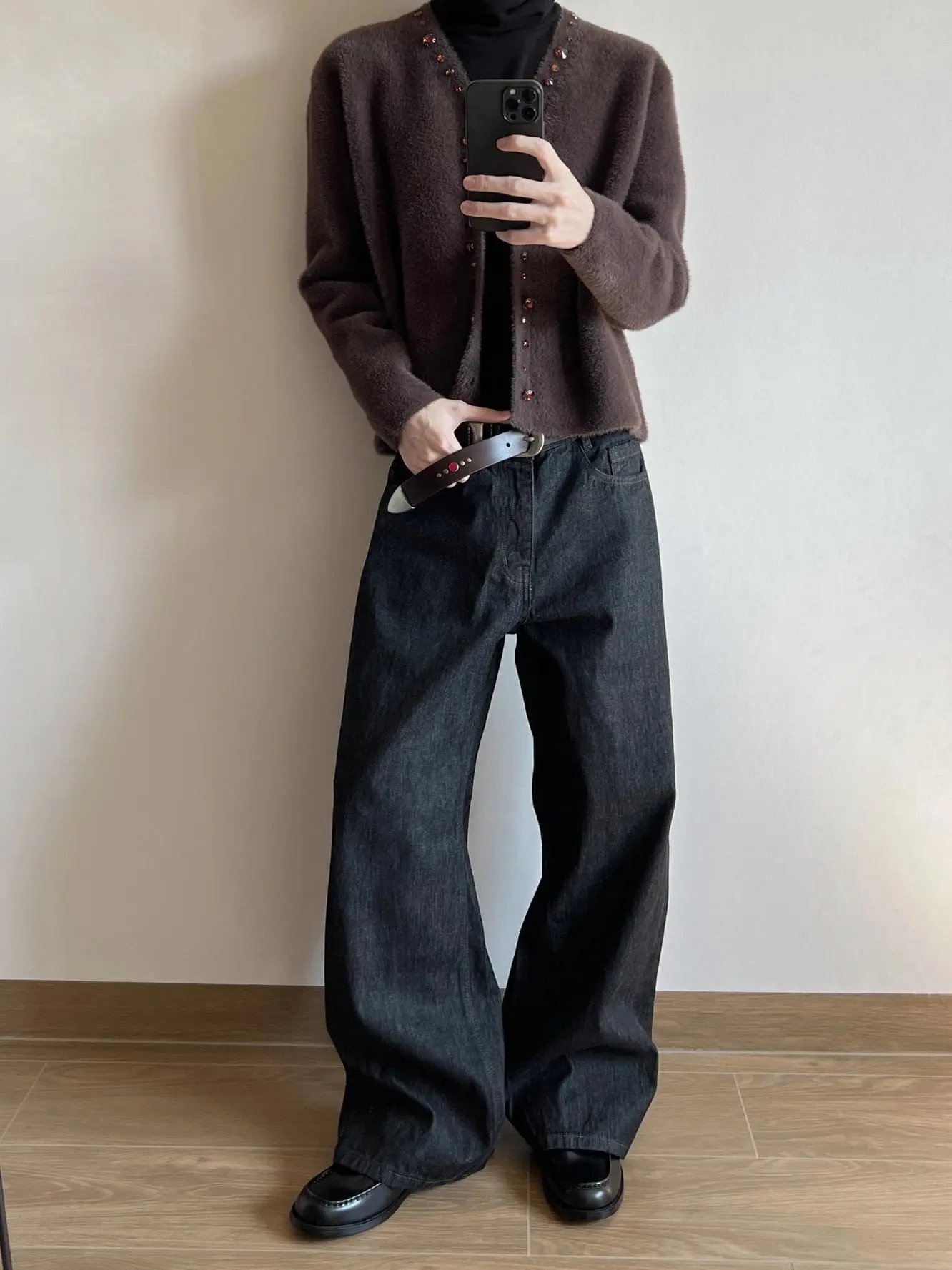 Oneer 14.5oz Black Red-Edged Selvedge · 2