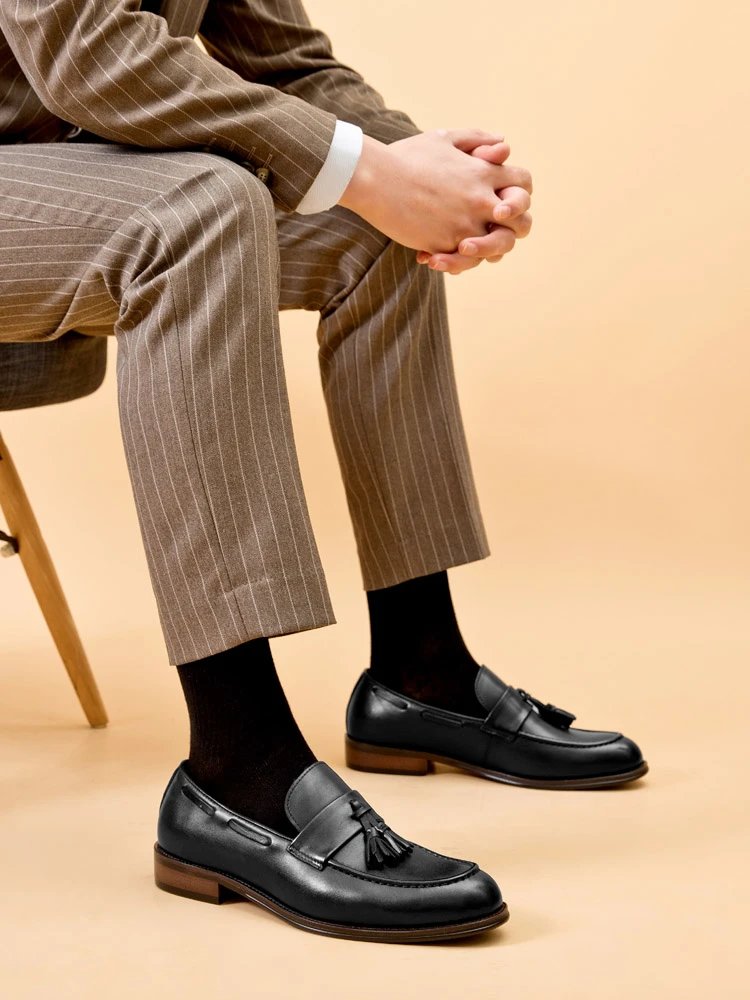 Leather Leather Loafers · 2