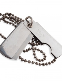 Design Baum und Pferdgarten Dog Tag Necklace Silver Jewelry - 4