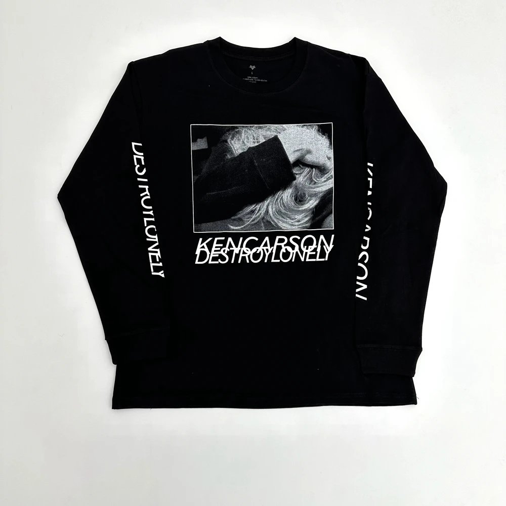 Frank Ocean Ken Carson Destroy Lonely Long Sleeve T-Shirt Black T-Shirts