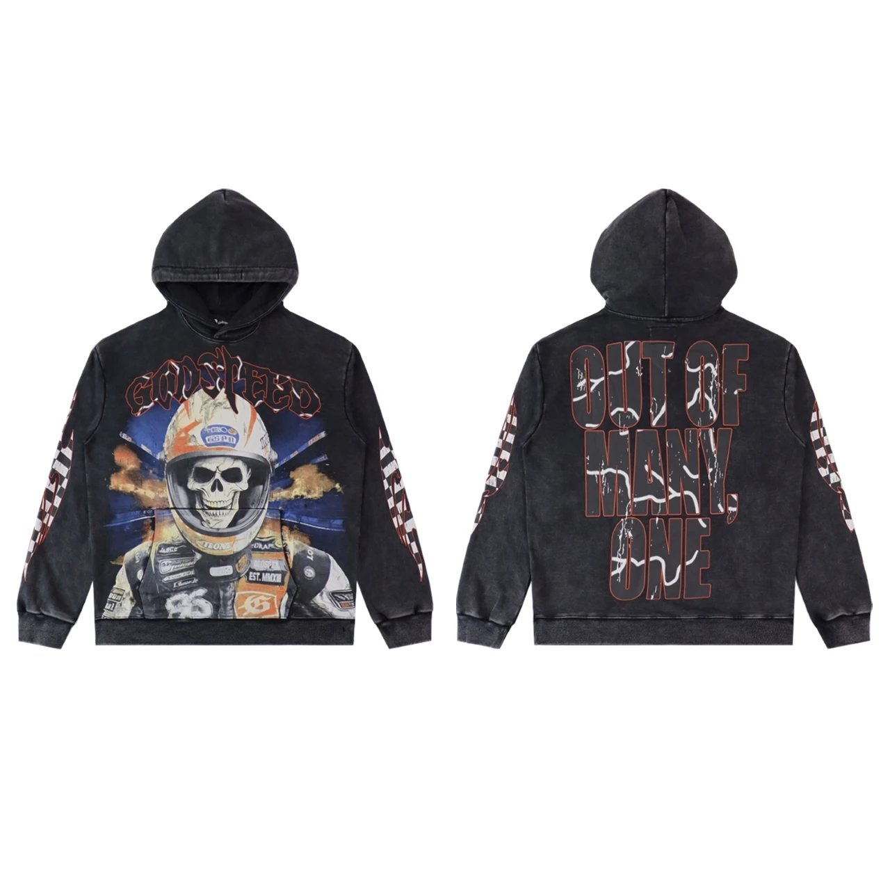 Godspeed Hoodies & Sweatshirts Pullover Hoodie with Graphic Print — 0388024CPZC