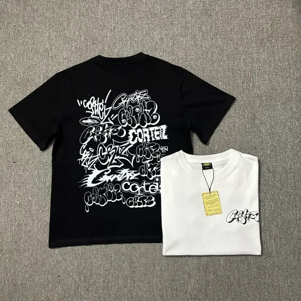 Corteiz CRTZ RTW Hitters Graphic T-Shirt Black - 13