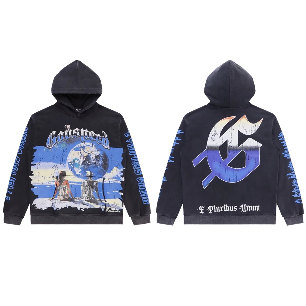 Godspeed Hoodies & Sweatshirts Pullover Hoodie with Graphic Print — 0388034CPZC