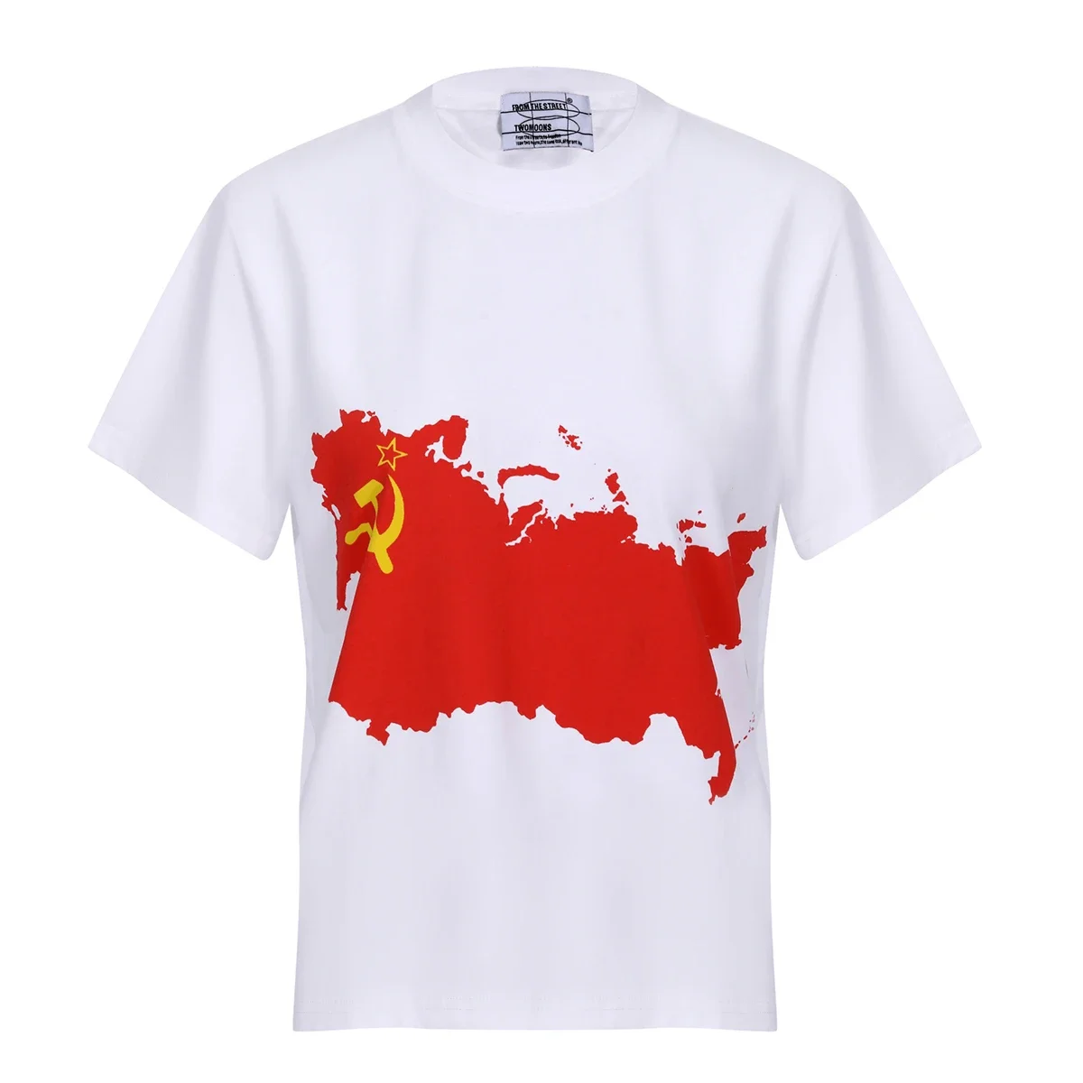 ZSRR White tee ''From the street''
