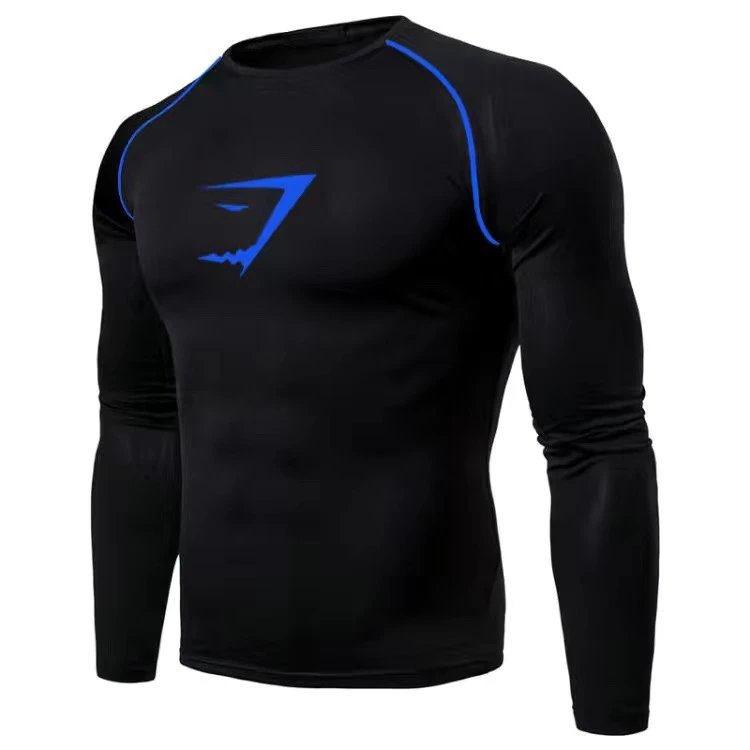 Gym Shark Longsleeve White 8