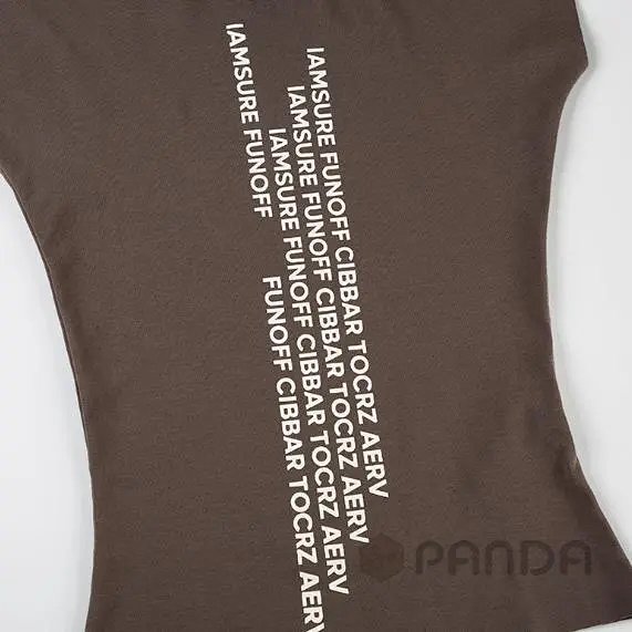 Tight round neck in English T-Shirt: seller detail photo 12