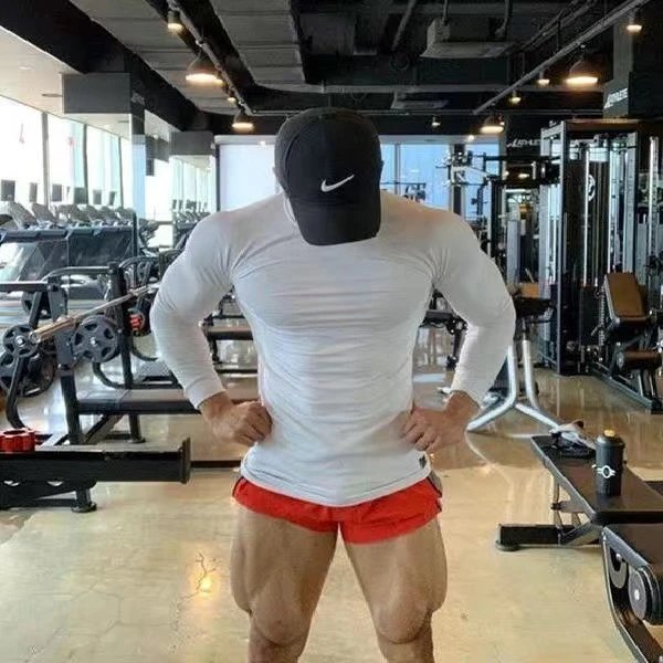 Gym Shark Longsleeve White 6