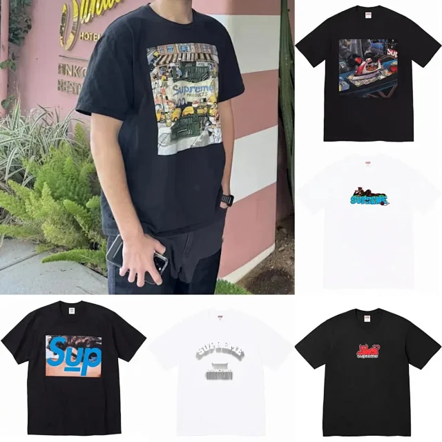 Supreme T-Shirts Short-Sleeve Graphic product detail image 1