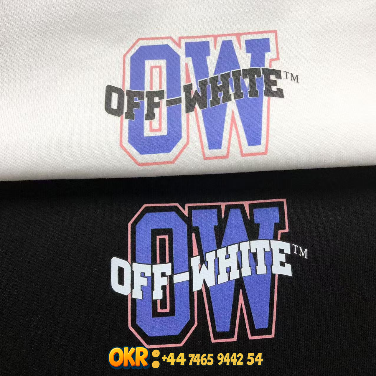 Off-White T-Shirts Short-Sleeve Crew-Neck Arrow Graphic Print image 5