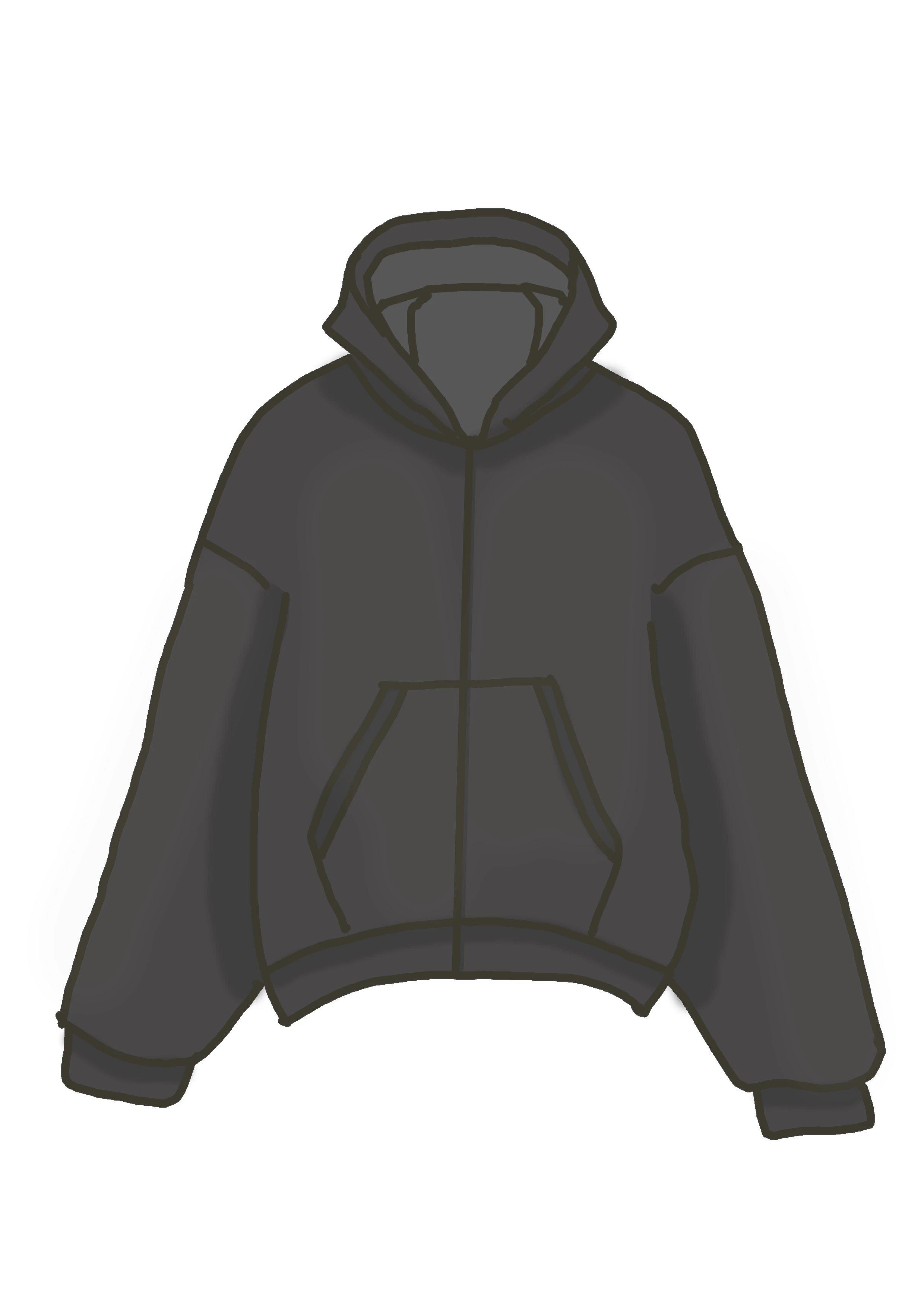 Balenciaga Unity Zip Up Hoodie 2