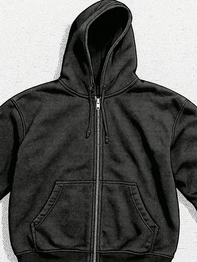 Balenciaga Tacky Zip Up Hoodie