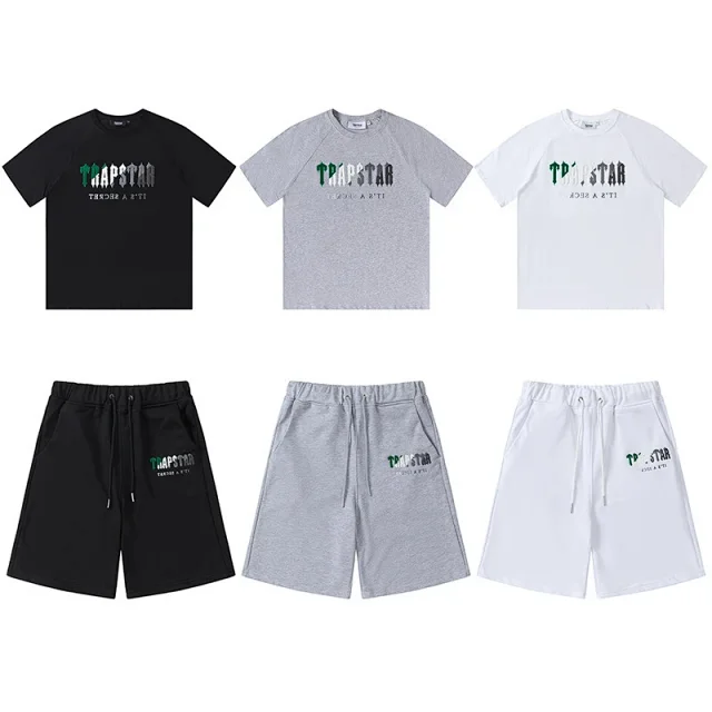 Trapstar T-Shirts Gradient logo raglan short-sleeve T-shirt product detail image 10