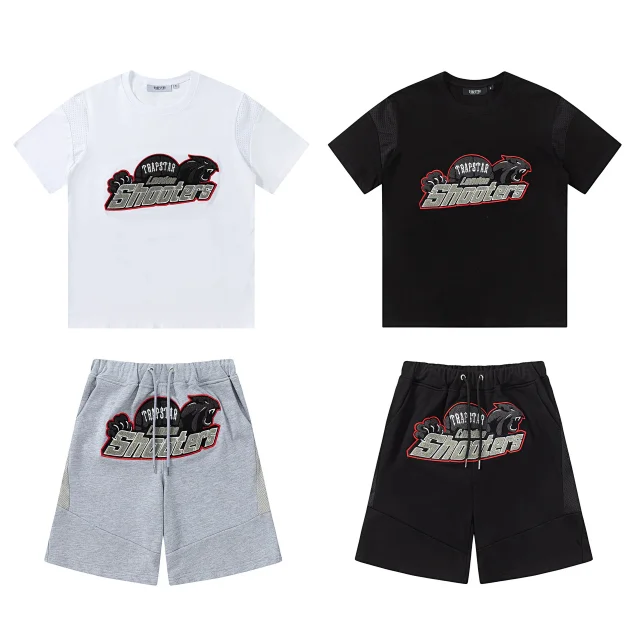 Trapstar T-Shirts Gradient logo raglan short-sleeve T-shirt product detail image 11
