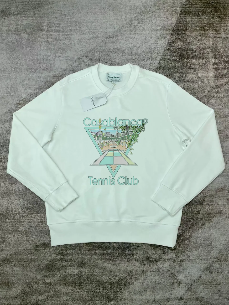 Casablanca Printed Crewneck Sweatshirt Collection