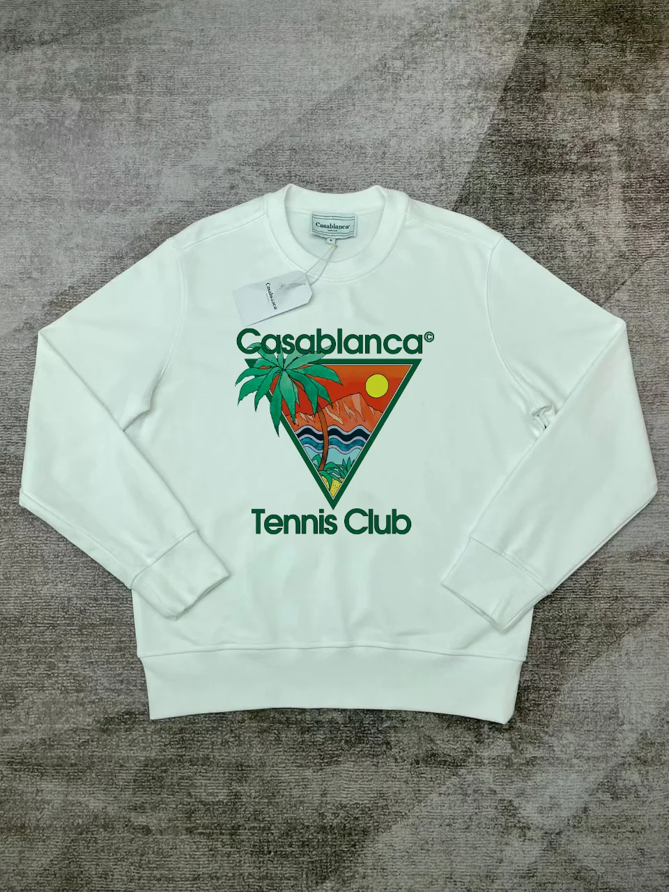 Casablanca Printed Crewneck Sweatshirt Collection