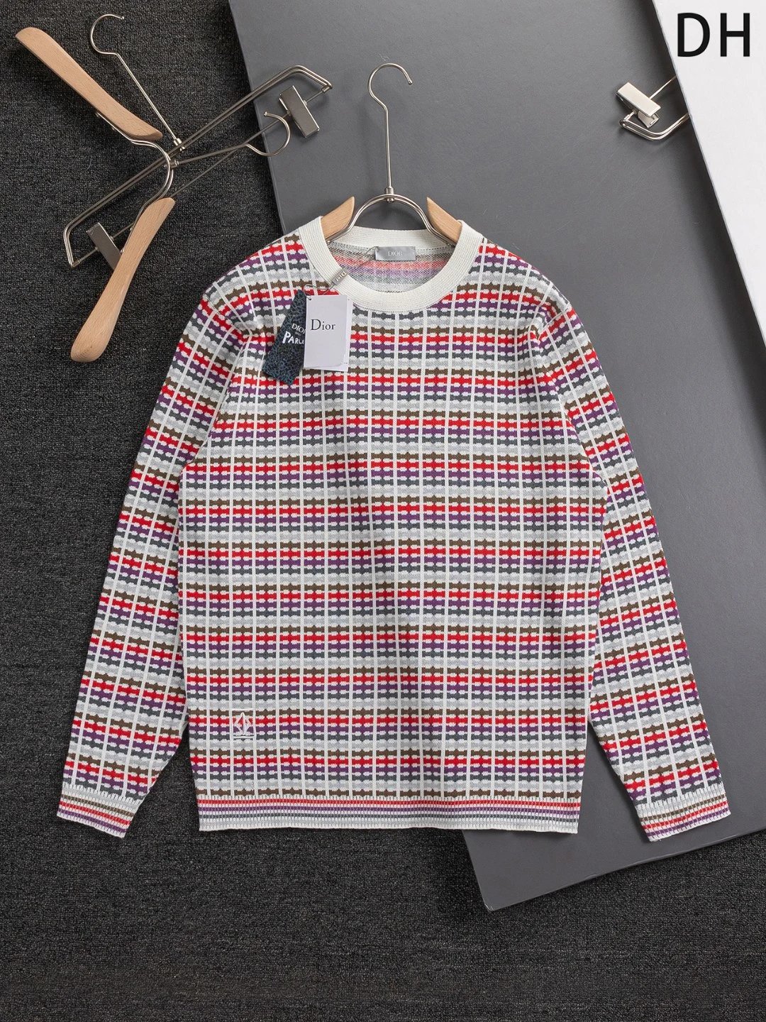 Dior For My Real Friends Beige Knit Sweater - 6