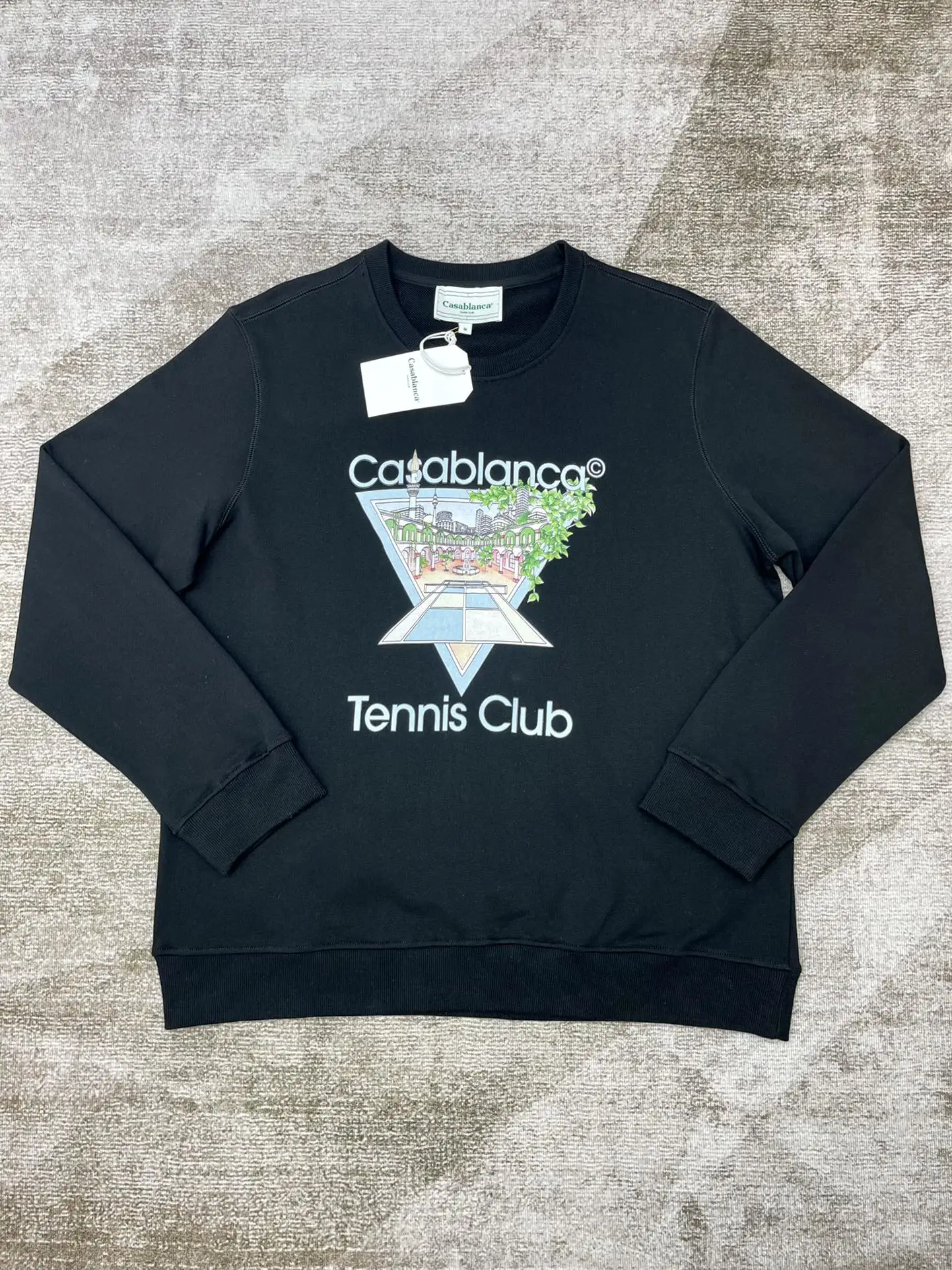 Casablanca Printed Crewneck Sweatshirt Collection