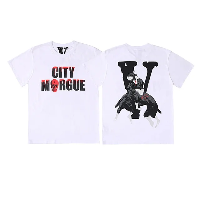 VLONE T-Shirts Short-Sleeve Graphic Logo T-Shirt product detail image 13