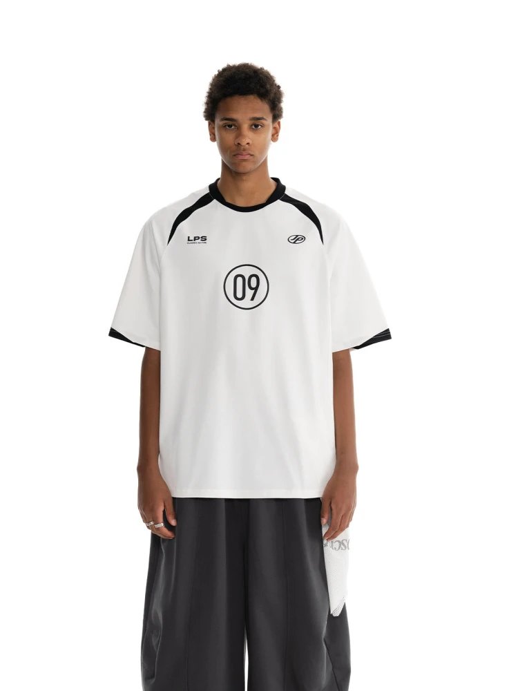 Loopsoon Retro Digital Jersey Print