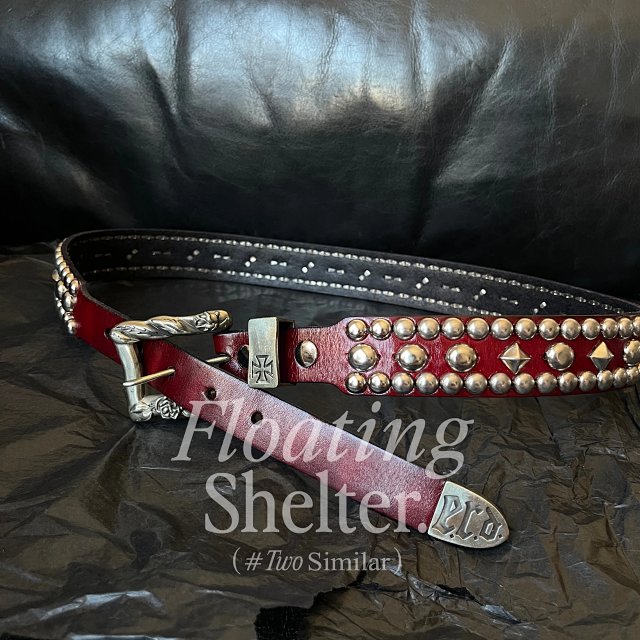 [Real Shot] Erd Melancholy Rich Second Generation Rose Carved Belt Punk Red Round Willow Belt: seller detail photo 4