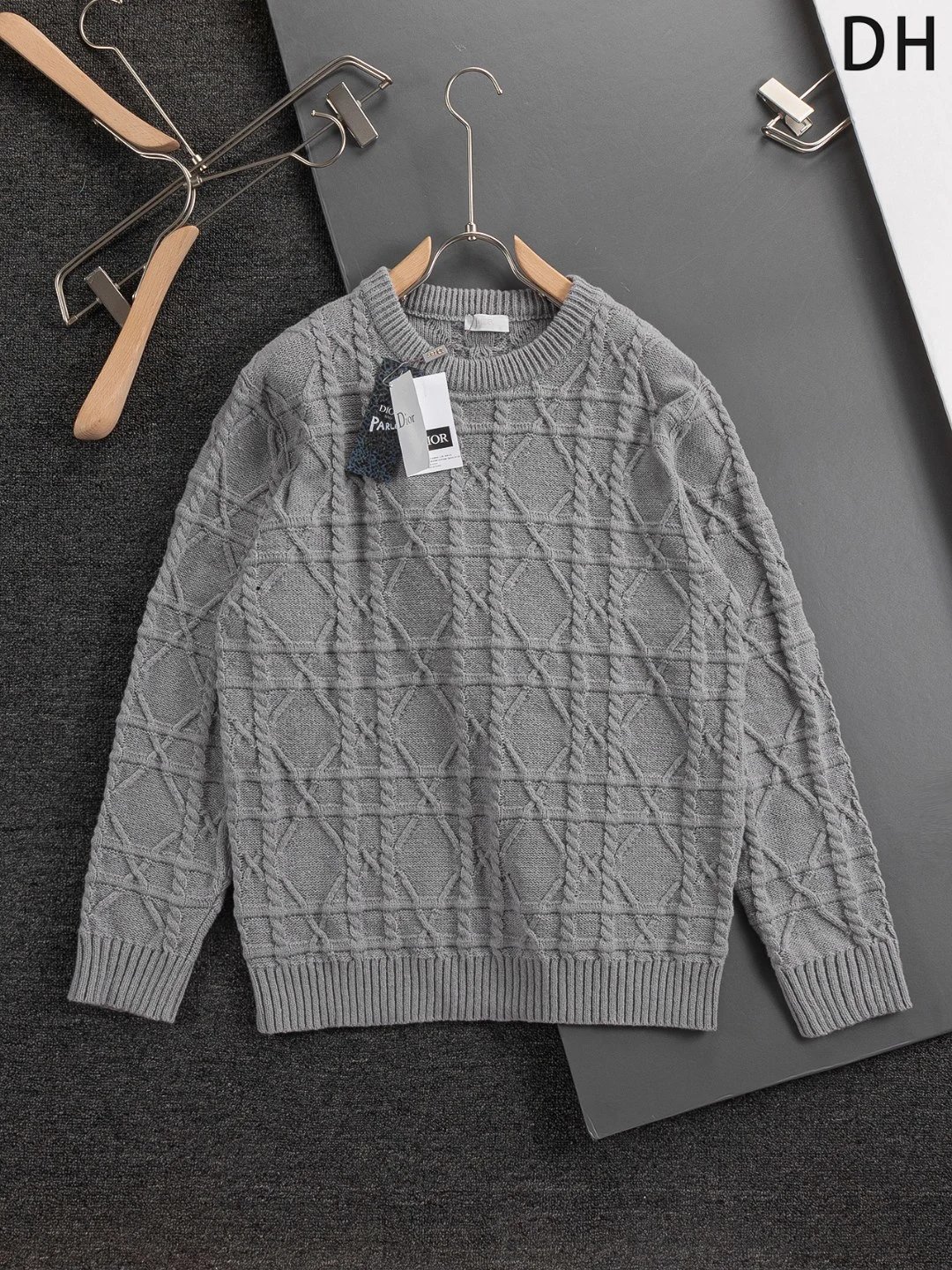 Dior For My Real Friends Beige Knit Sweater - 5