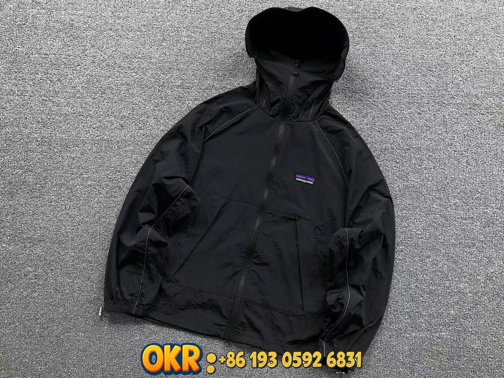 Patagonia Windbreaker Jacket Black