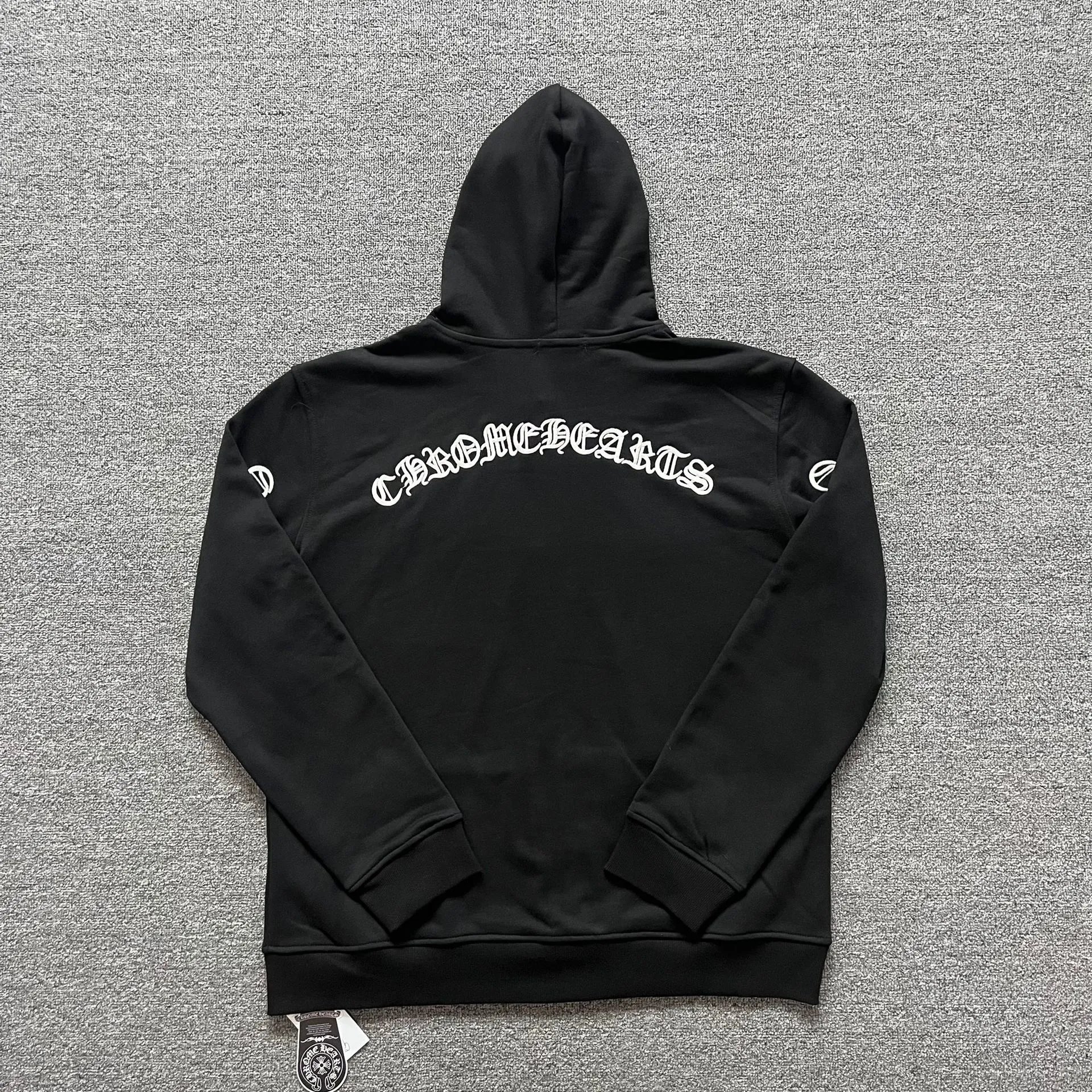 Chrome Hearts Arch Logo Hoodie Black - 1