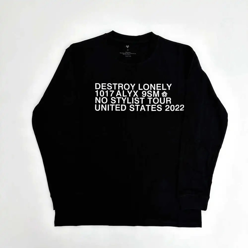 KK co-name Playboi Carti Destroy Lonely Album Merch Limited Long Sleeve T-Shirt