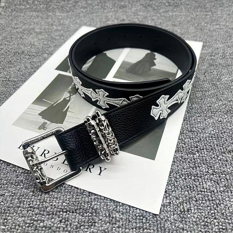 Embroidered Colorful Cross Belt · 2