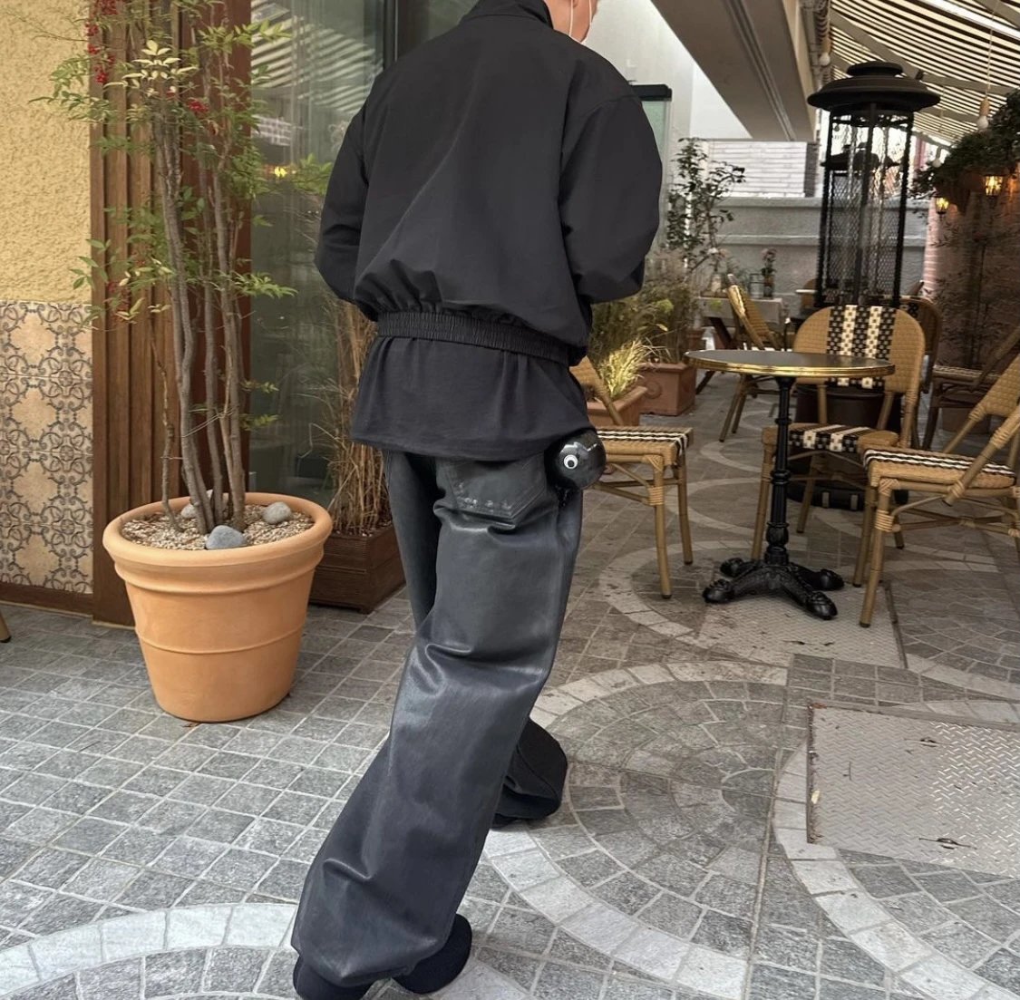 Balenciaga Waxed Jeans