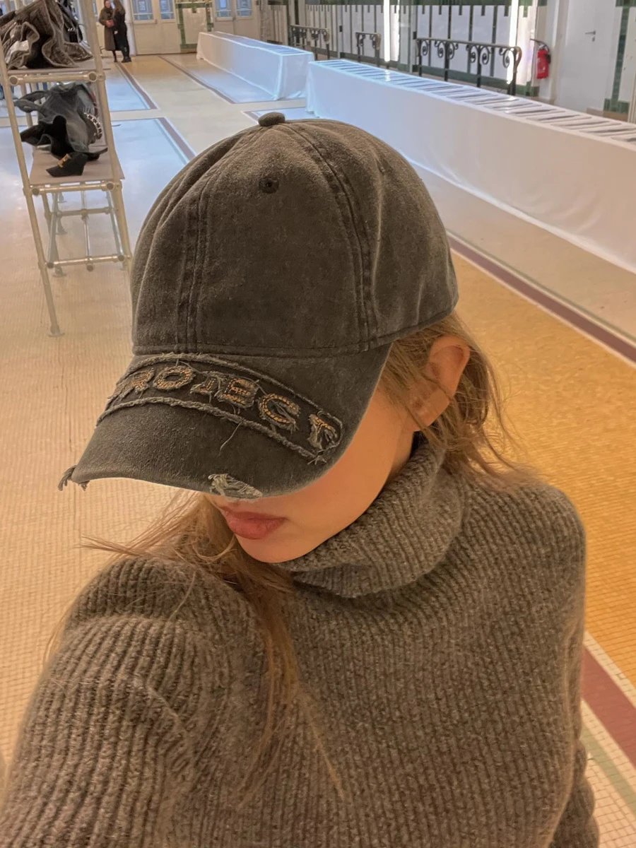 Y/Project Show Style Washed Gray Frayed Edge Distressed · 4