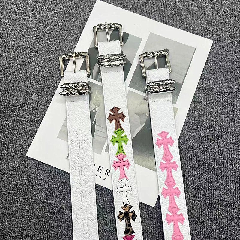 Embroidered Colorful Cross Belt · 3